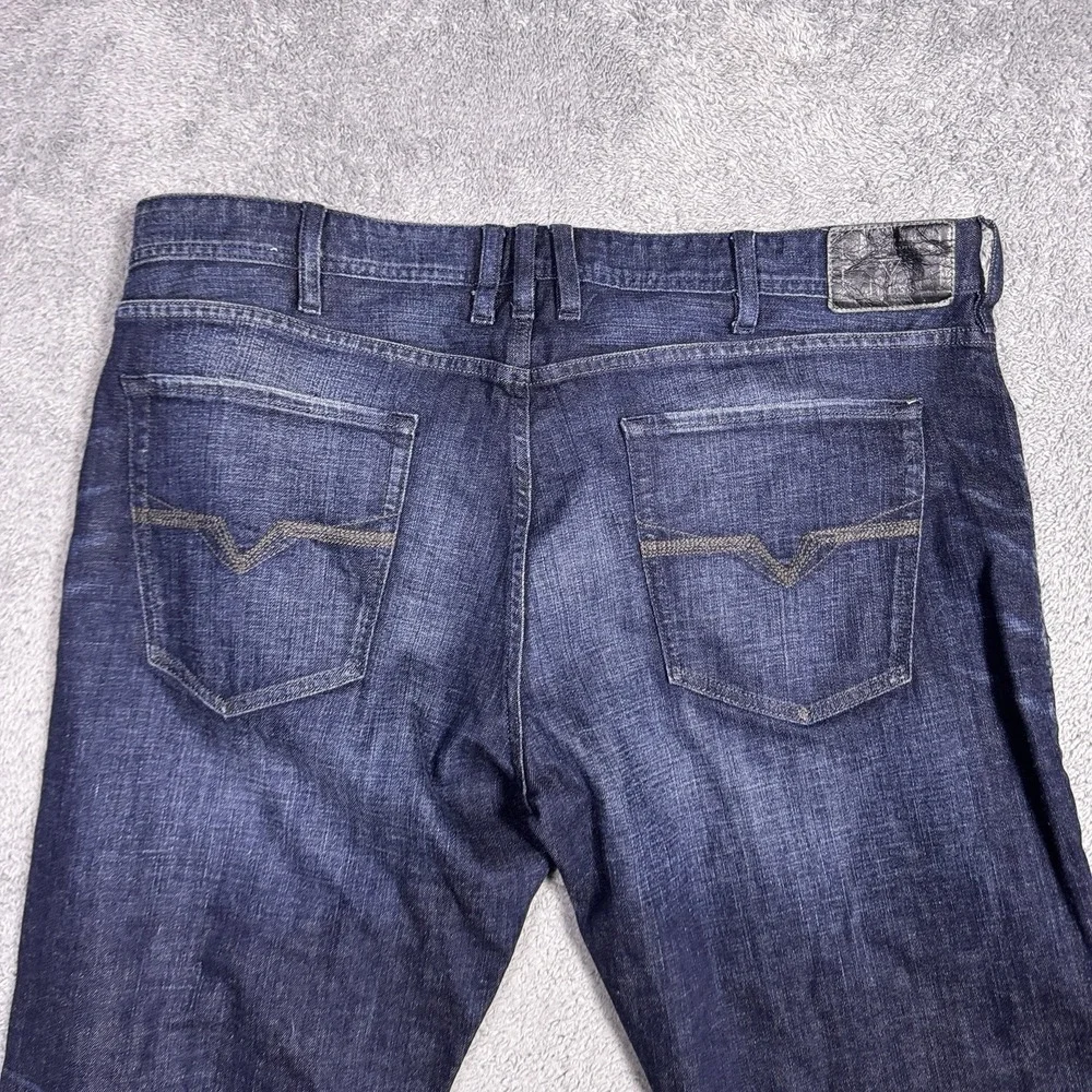 Guess Falcon Jeans Mens 40x32 Regular Boot Button Fly Dark Y2K Whisker